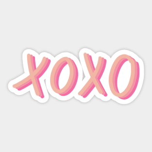 xoxo Sticker